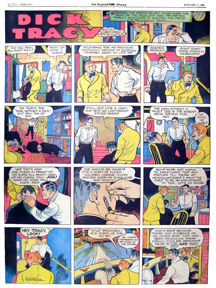 Page from Dick Tracy
